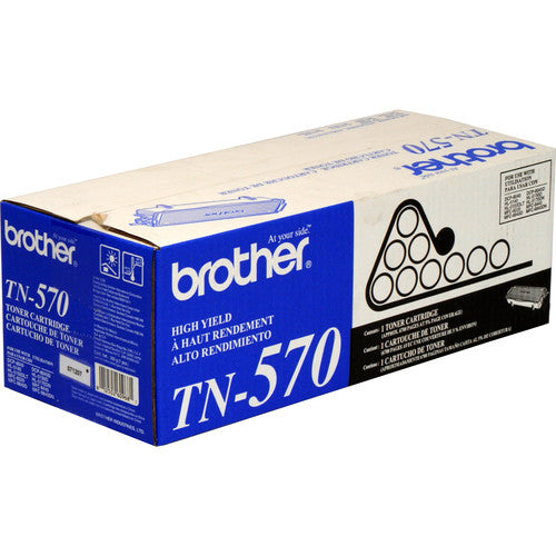 Genuine Brother TN570 High Yield Black Toner Cartridge (6,700 pages)