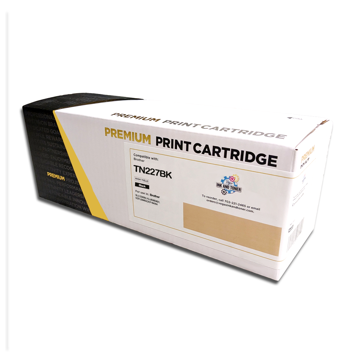 Compatible Brother TN227BK Toner Cartridge