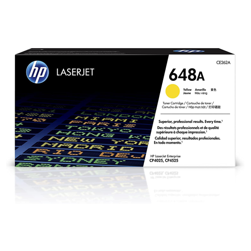 Genuine HP CE262A Yellow Toner Cartridge