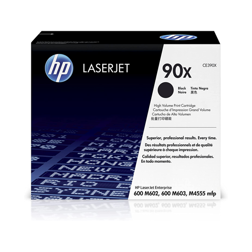 Genuine HP CE390X High Yield Black Toner Cartridge