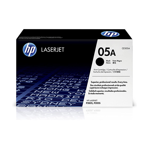 Genuine HP CE505A Black Toner Cartridge