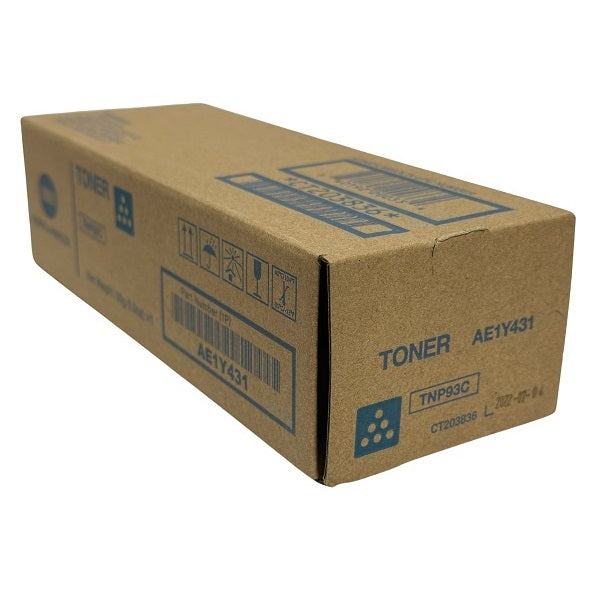 Genuine Konica Minolta TNP93C Cyan Toner Cartridge (4,000 pages)