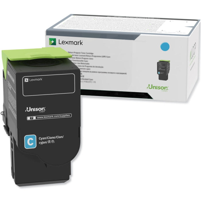 Genuine Lexmark 75M10C0 Cyan Toner Cartridge (2,000 pages) Return Program