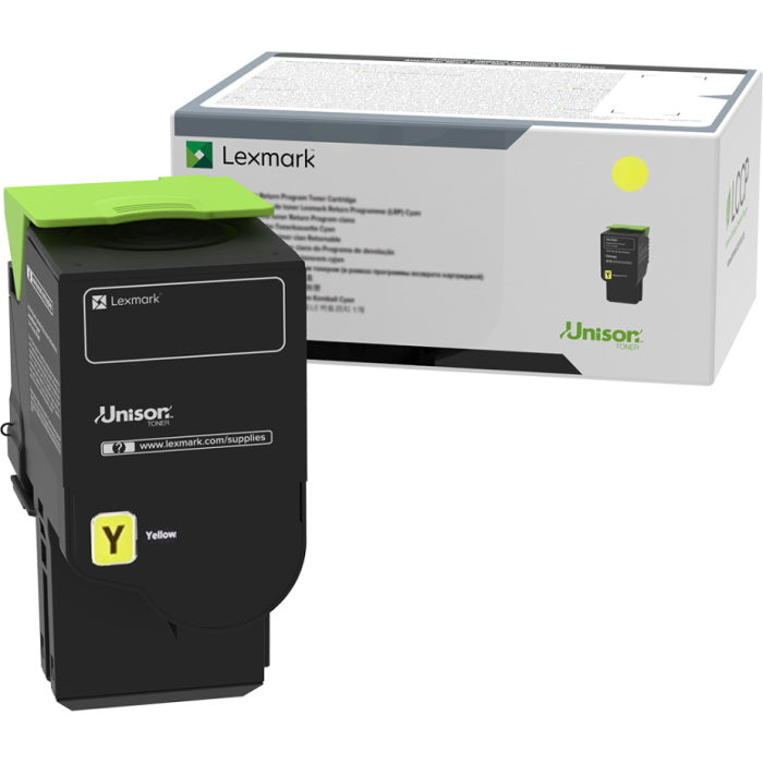 Genuine Lexmark 75M10Y0 Yellow Toner Cartridge (2,000 pages) Return Program