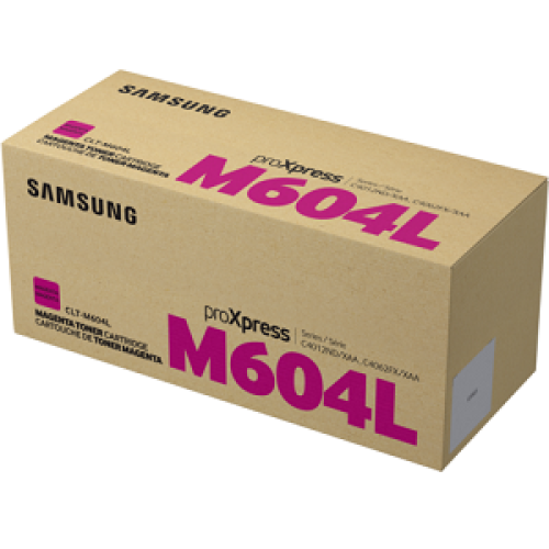 Genuine Samsung CLT-M604L Magenta Toner Cartridge (10,000 pages)