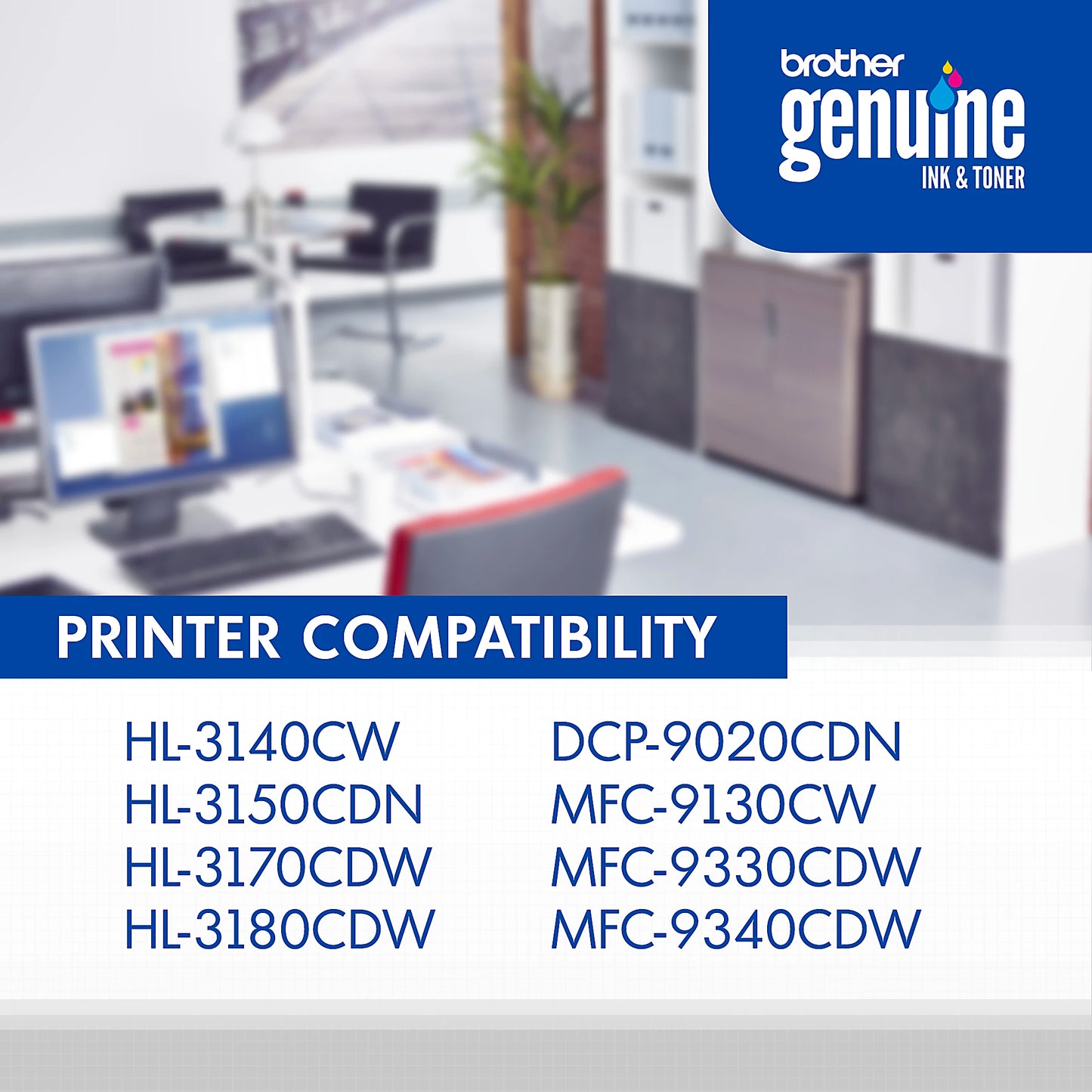 Genuine Brother TN221BK Black Toner Cartridge (2,500 pages) Image 6