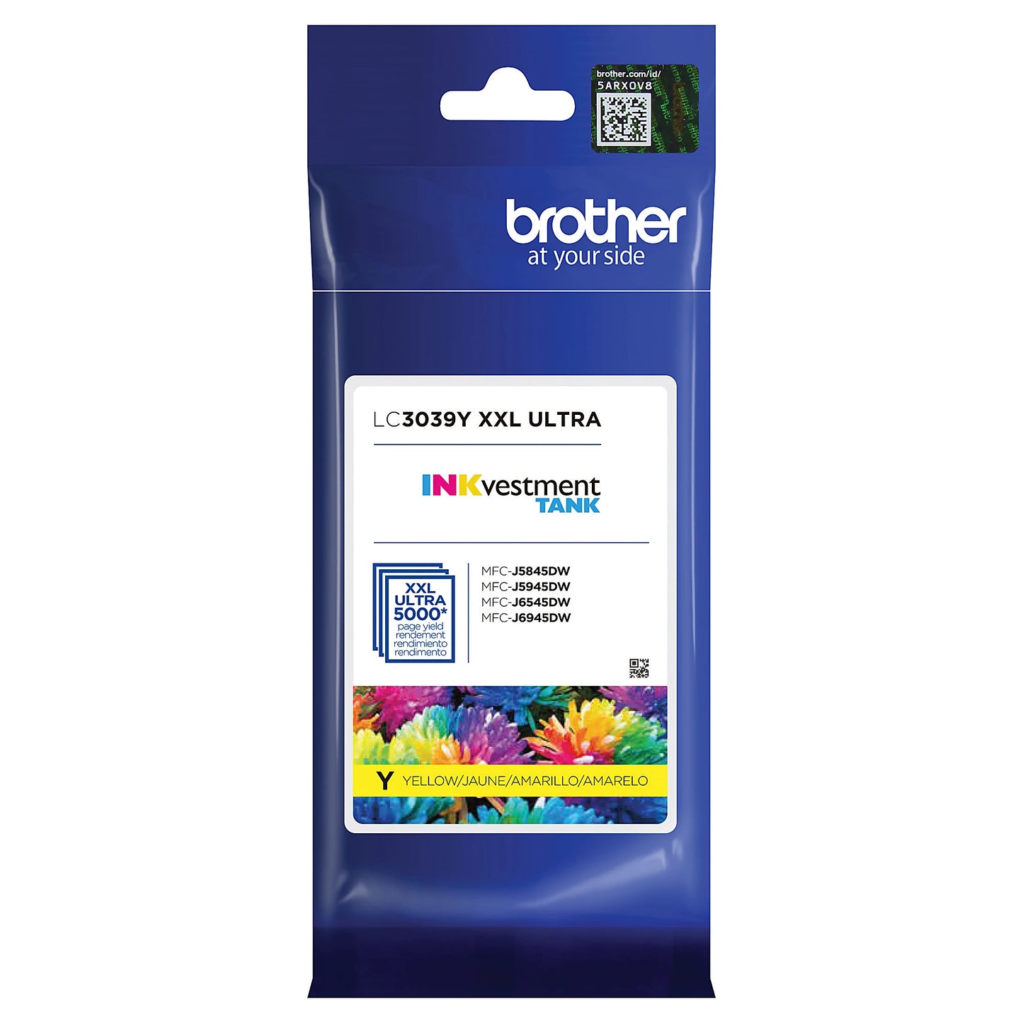 Genuine Brother LC3039Y Yellow Ink Cartridge (5,000 pages)