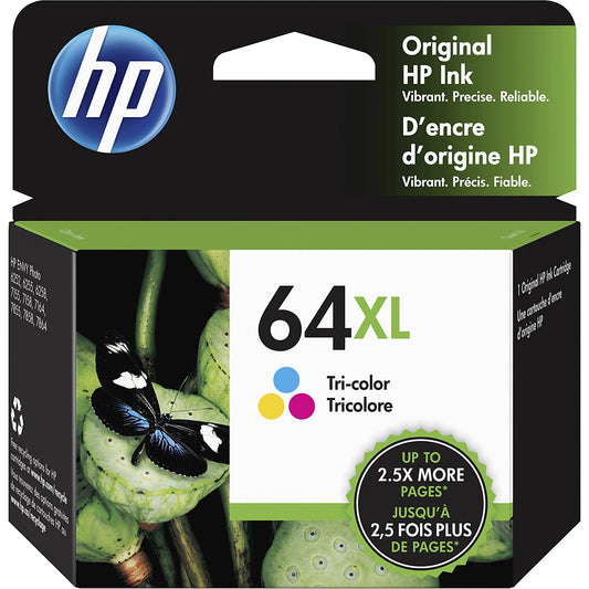Genuine HP N9J91AN High Yield Tri-Color Ink Cartridge (415 pages) Image 1