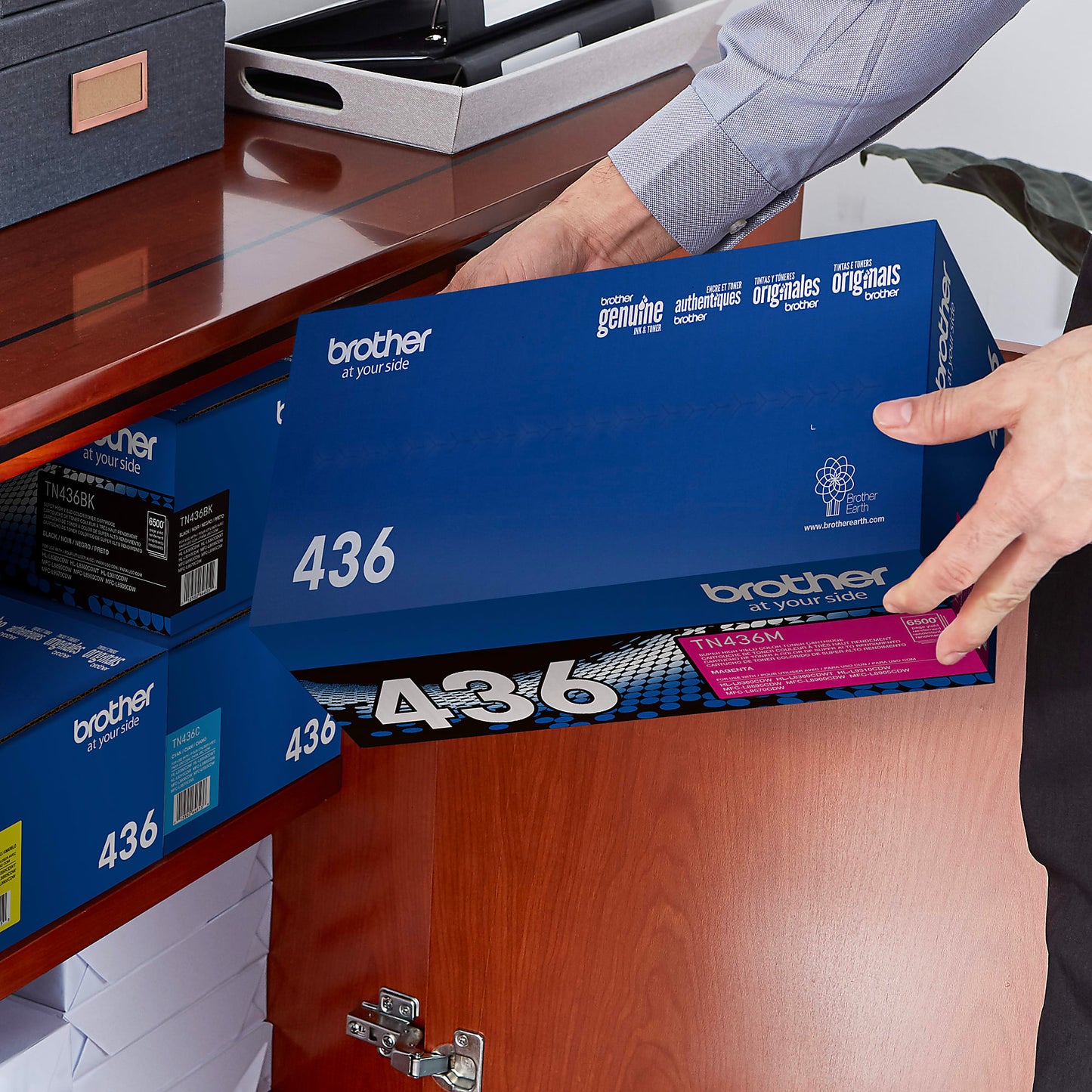 Genuine Brother TN436M Magenta Toner Cartridge (6,500 pages) Image 5