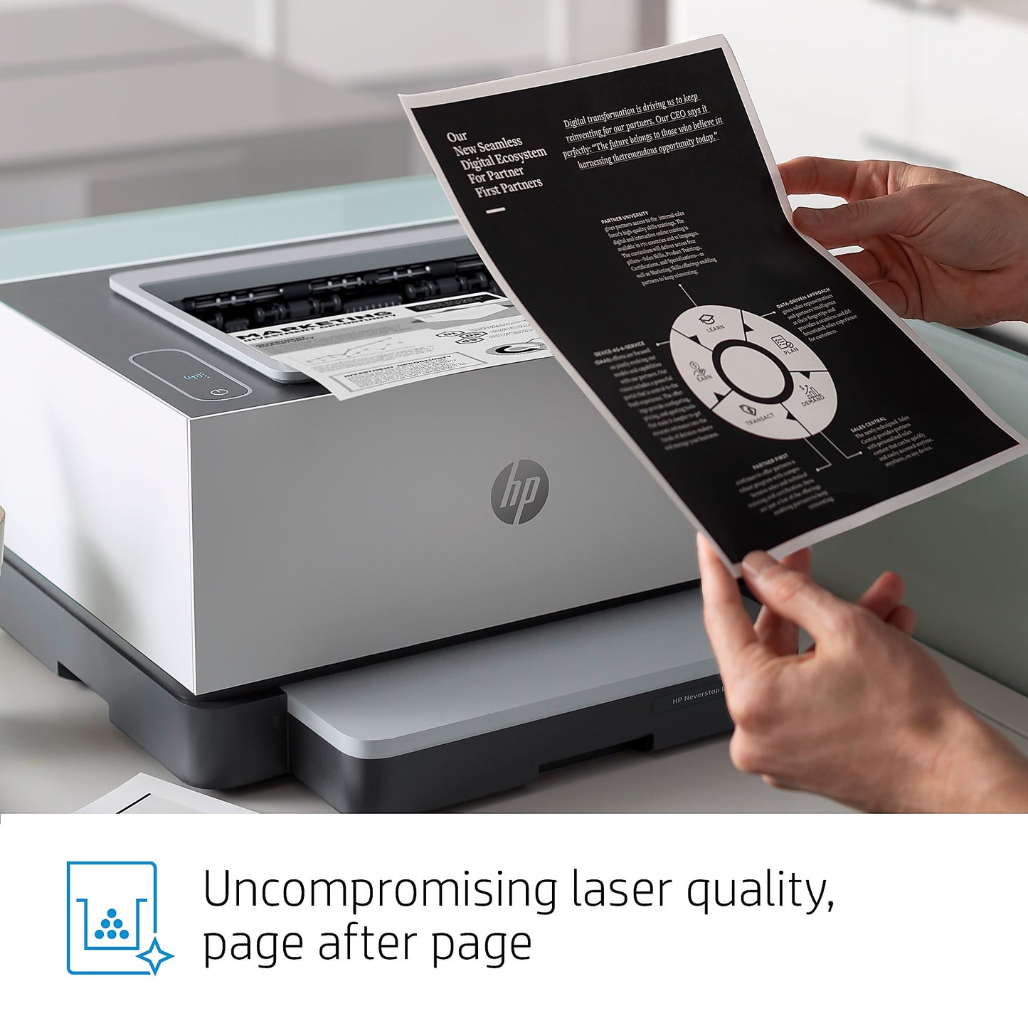 Genuine HP 143A Black Toner Cartridge, W1143AD (5,000 pages) Image 4