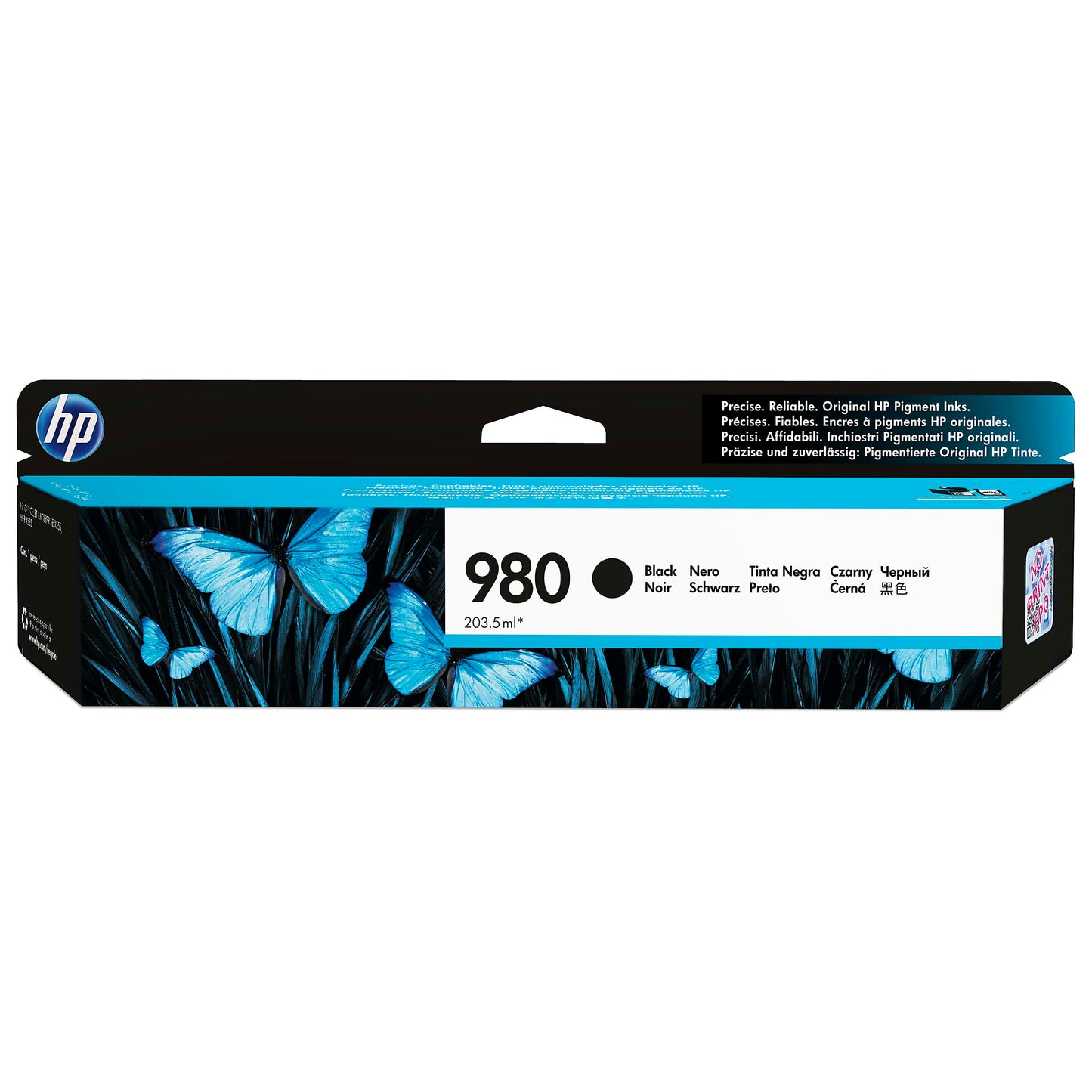 Genuine HP D8J10A Black Ink Cartridge (10,000 pages) Image 1