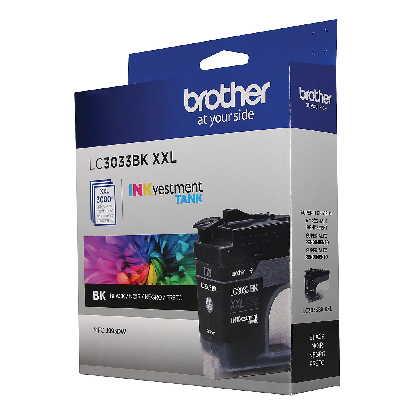 Genuine Brother LC3033BK Black Ink Cartridge (3,000 pages) Image 3