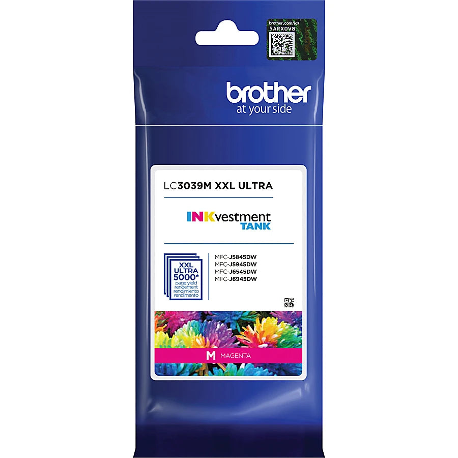 Genuine Brother LC3039M Magenta Ink Cartridge (5,000 pages)