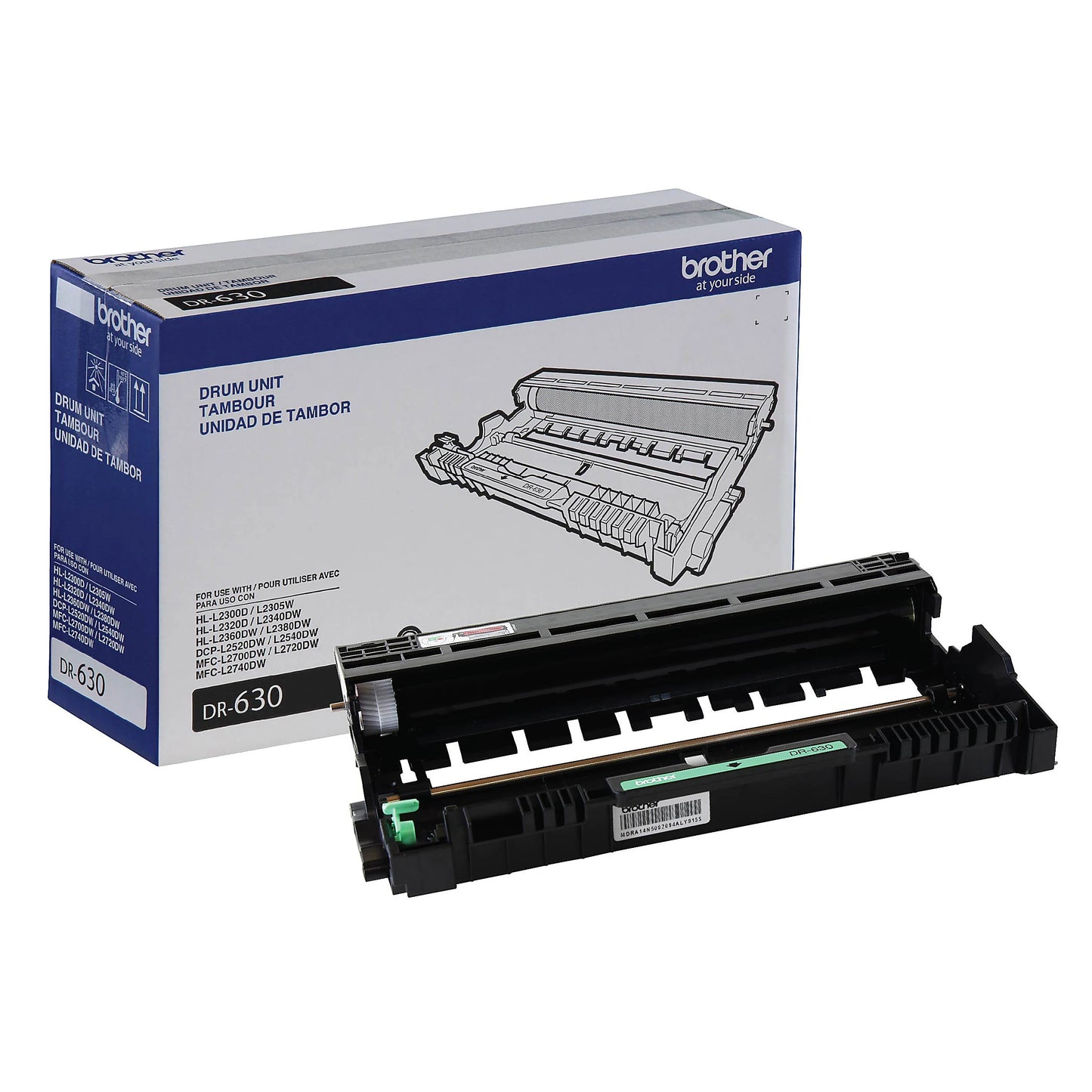 Genuine Brother DR630 Black Drum Unit (12,000 pages) Image 1