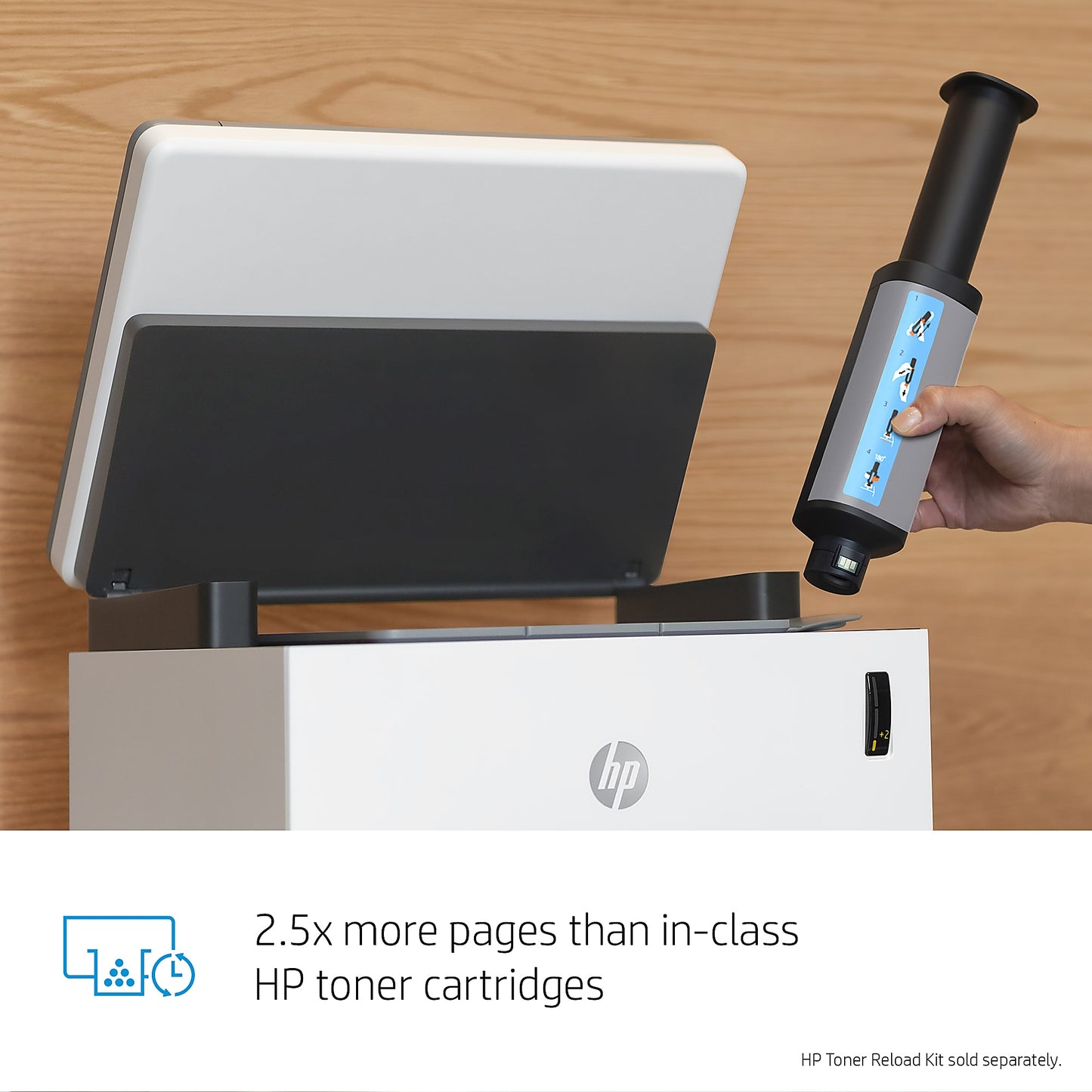 Genuine HP 143A Black Toner Cartridge, W1143AD (5,000 pages) Image 3
