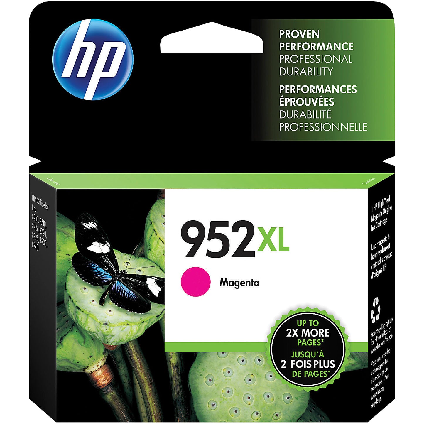 Genuine HP L0S64AN High Yield Magenta Ink Cartridge (1,600 pages) Image 1