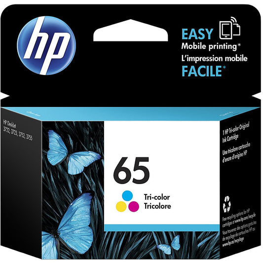 Genuine HP N9K01AN Tri-Color Ink Cartridge (100 pages) Image 1
