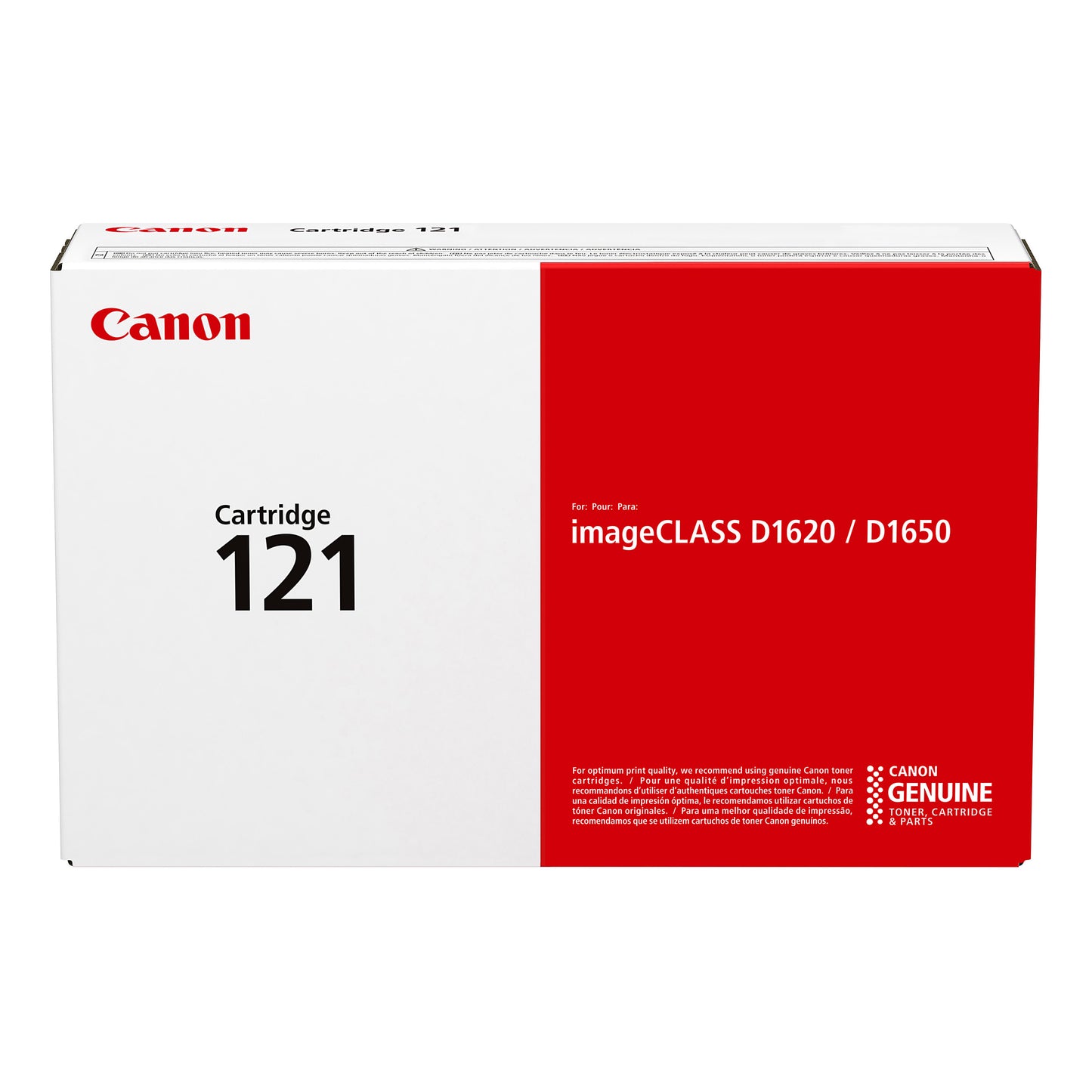 Genuine Canon 121 Black Toner Cartridge (5,000 pages) Image 2