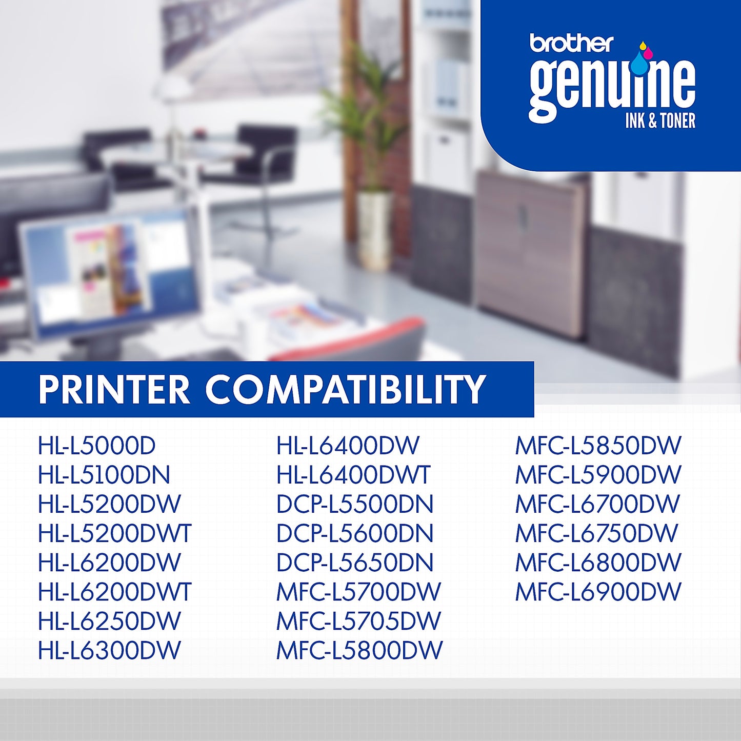 Genuine Brother TN850 High Yield Black Toner Cartridge (8,000 pages) Image 6