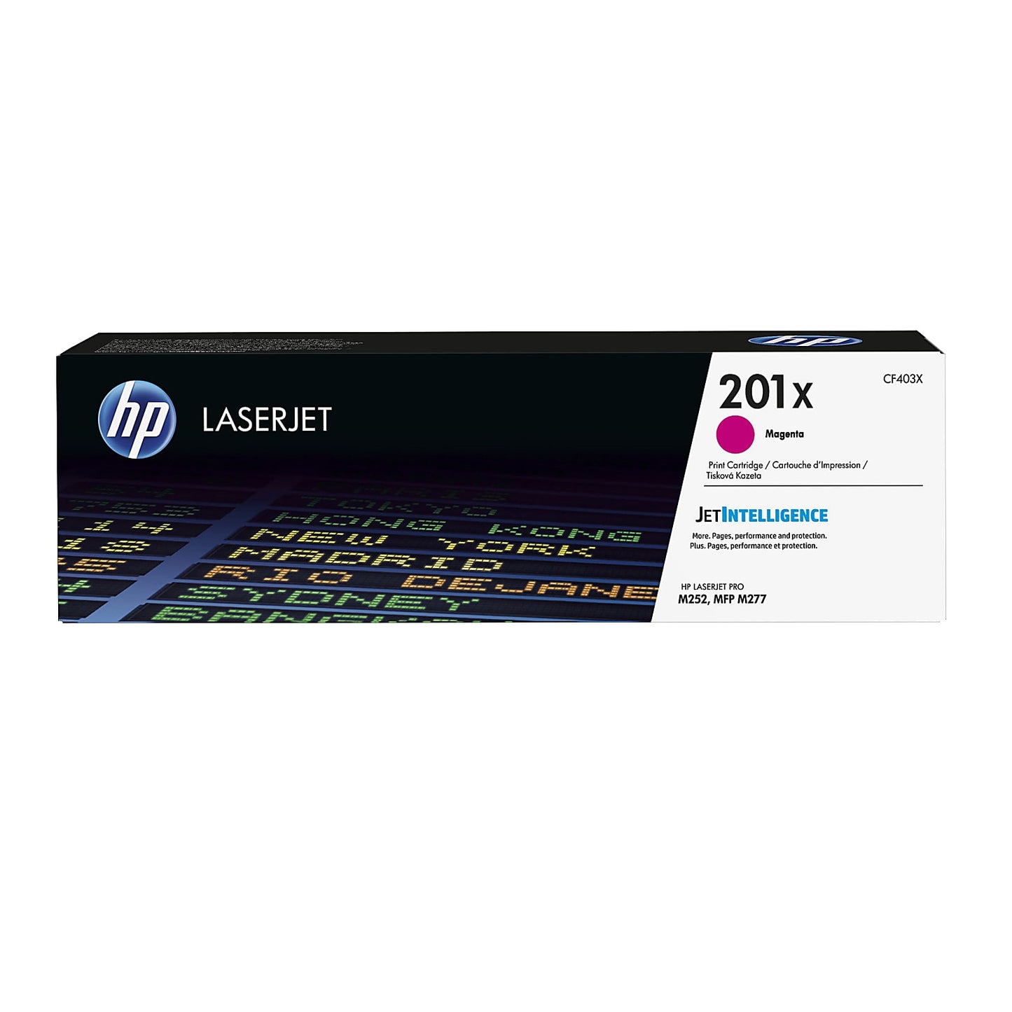 Genuine HP CF403X High Yield Magenta Toner Cartridge (2,300 pages) Image 1