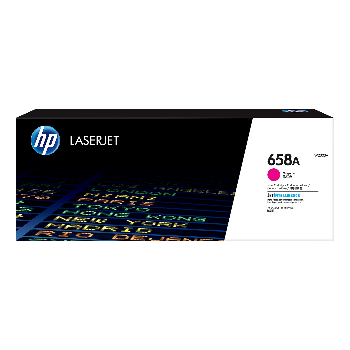 Genuine HP 658A Magenta Toner Cartridge, W2003A (6,000 pages) Image 1
