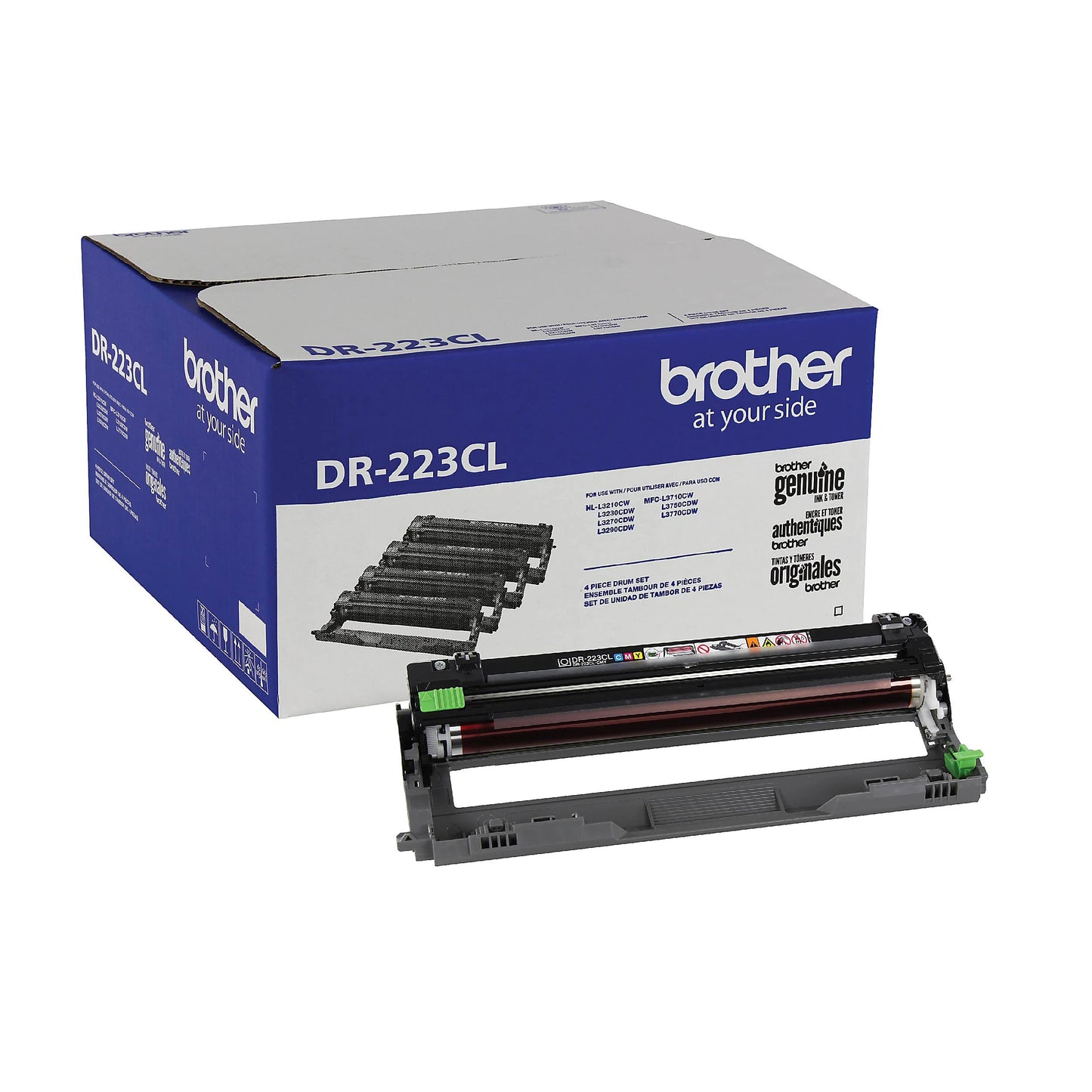 Genuine Brother DR223CL Color Set Drum Unit (18,000 pages) Image 1
