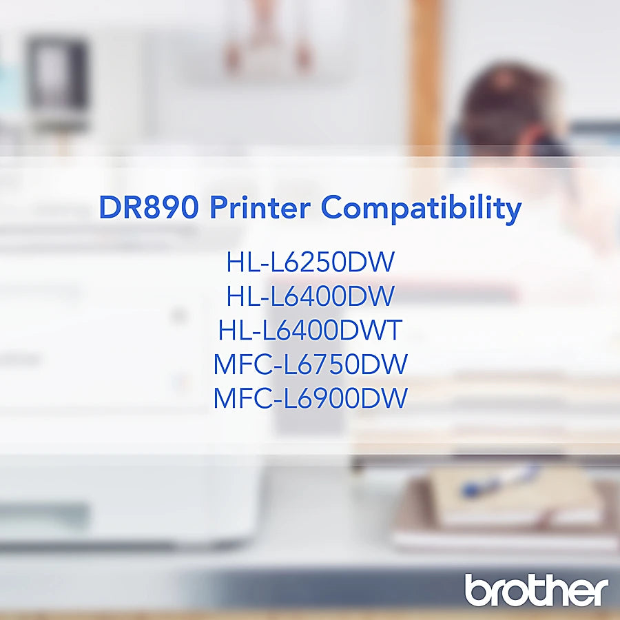 Genuine Brother DR890 Black Drum Unit (50,000 pages) Image 2