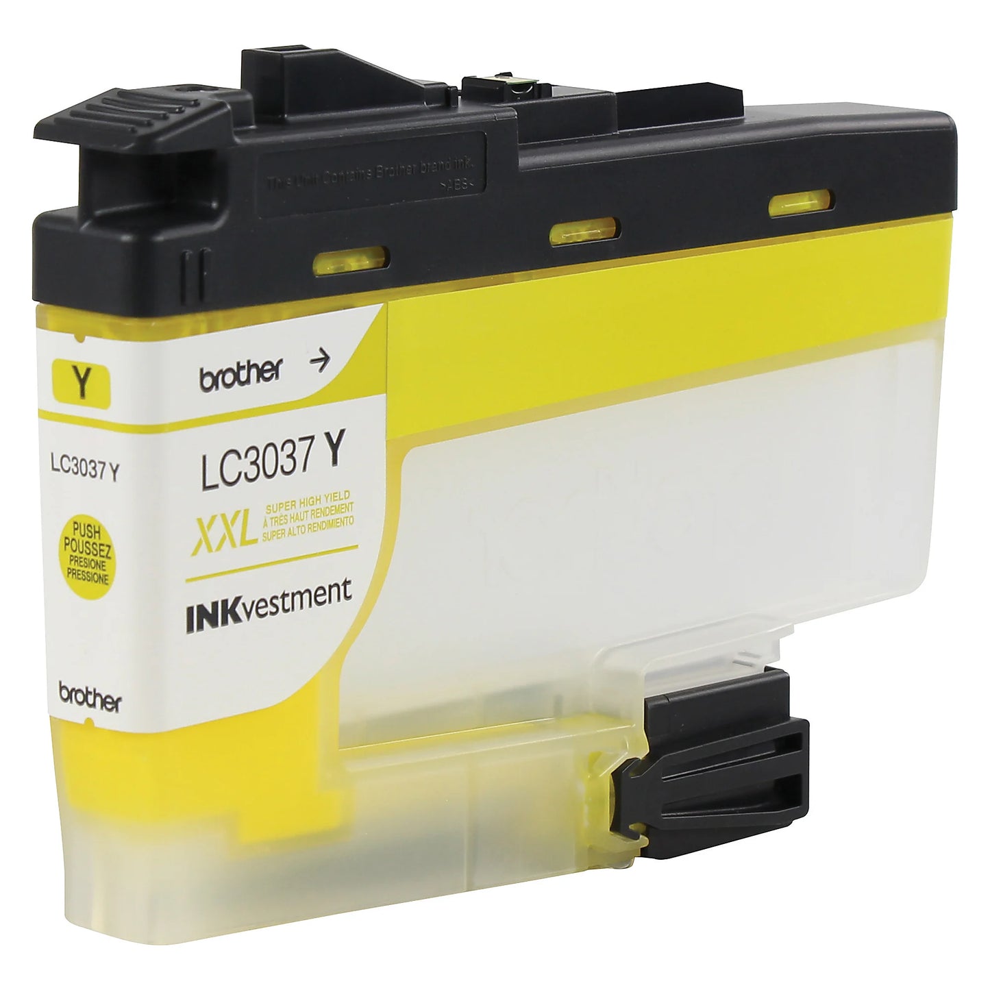 Genuine Brother LC3037Y Yellow Ink Cartridge (1,500 pages) Image 3