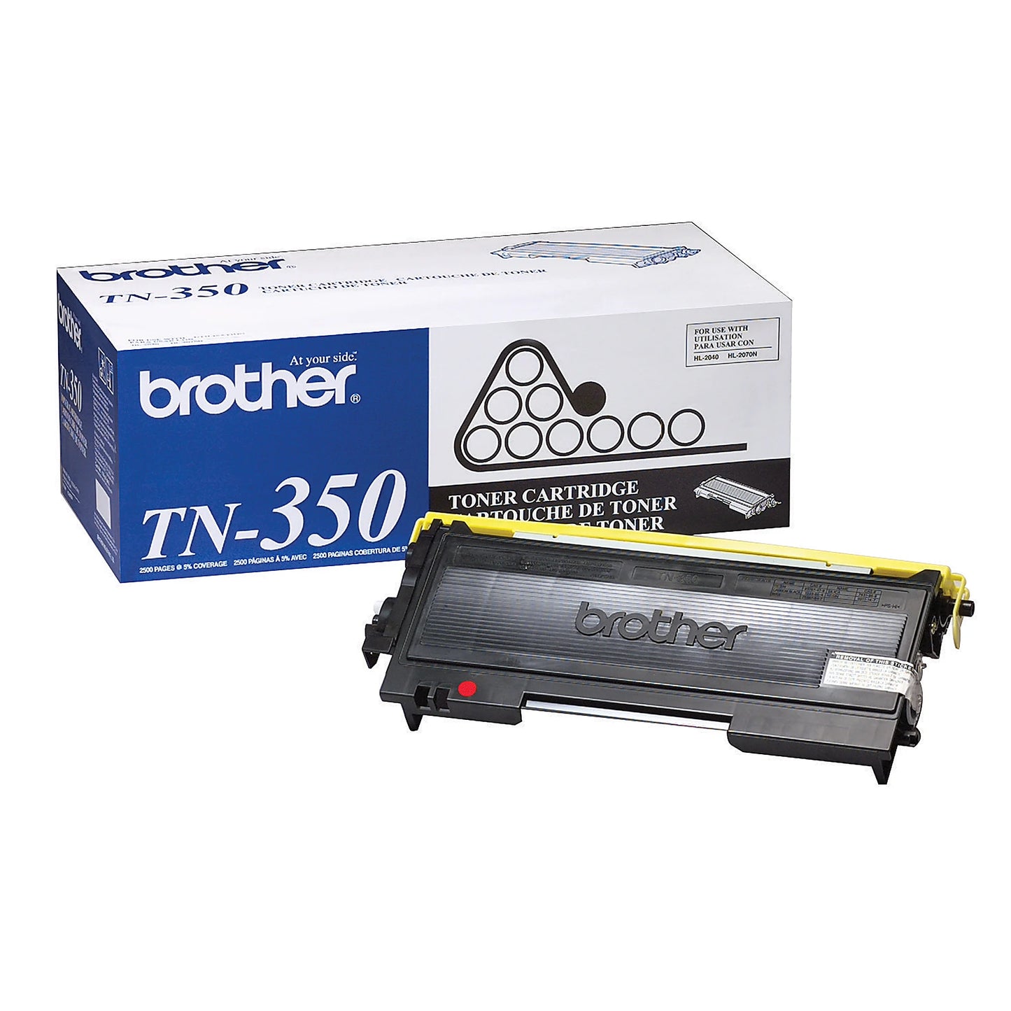 Genuine Brother TN350 Black Toner Cartridge (2,500 pages) Image 2