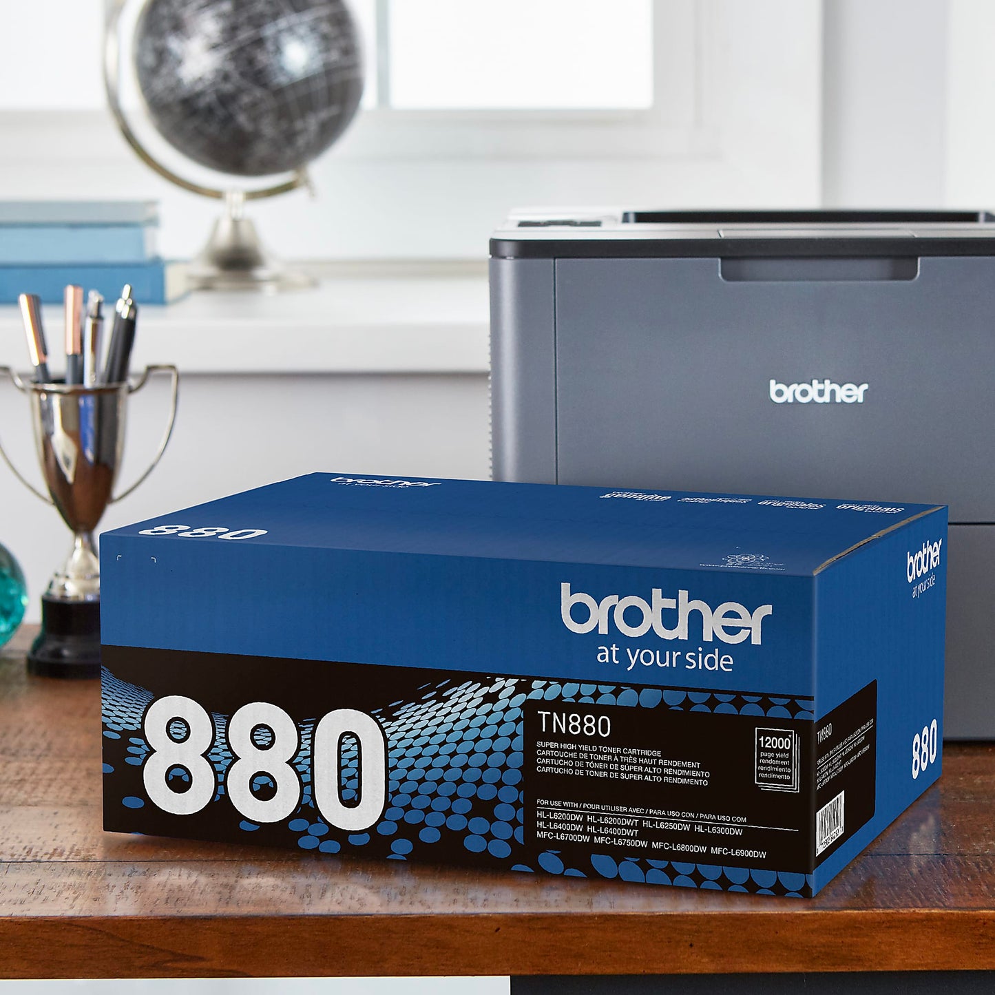 Genuine Brother TN880 Black Toner Cartridge (12,000 pages) Image 4