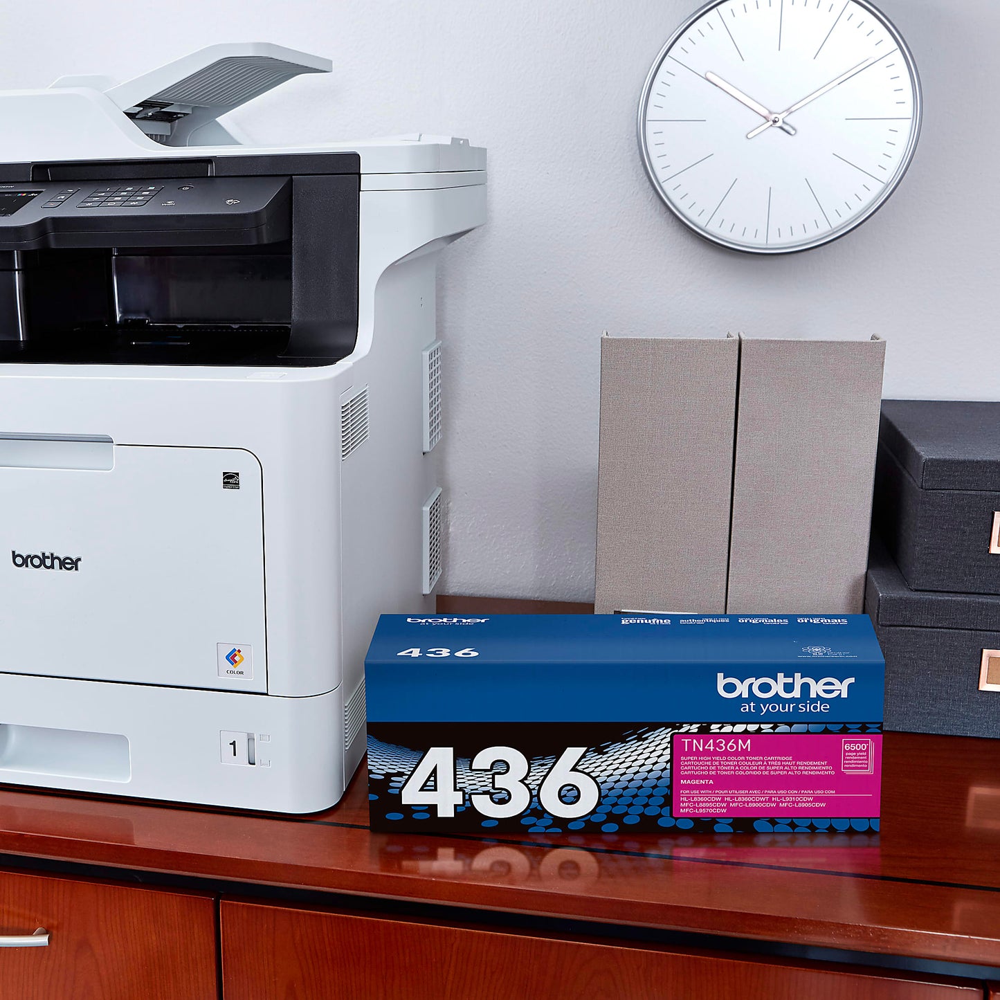 Genuine Brother TN436M Magenta Toner Cartridge (6,500 pages) Image 4