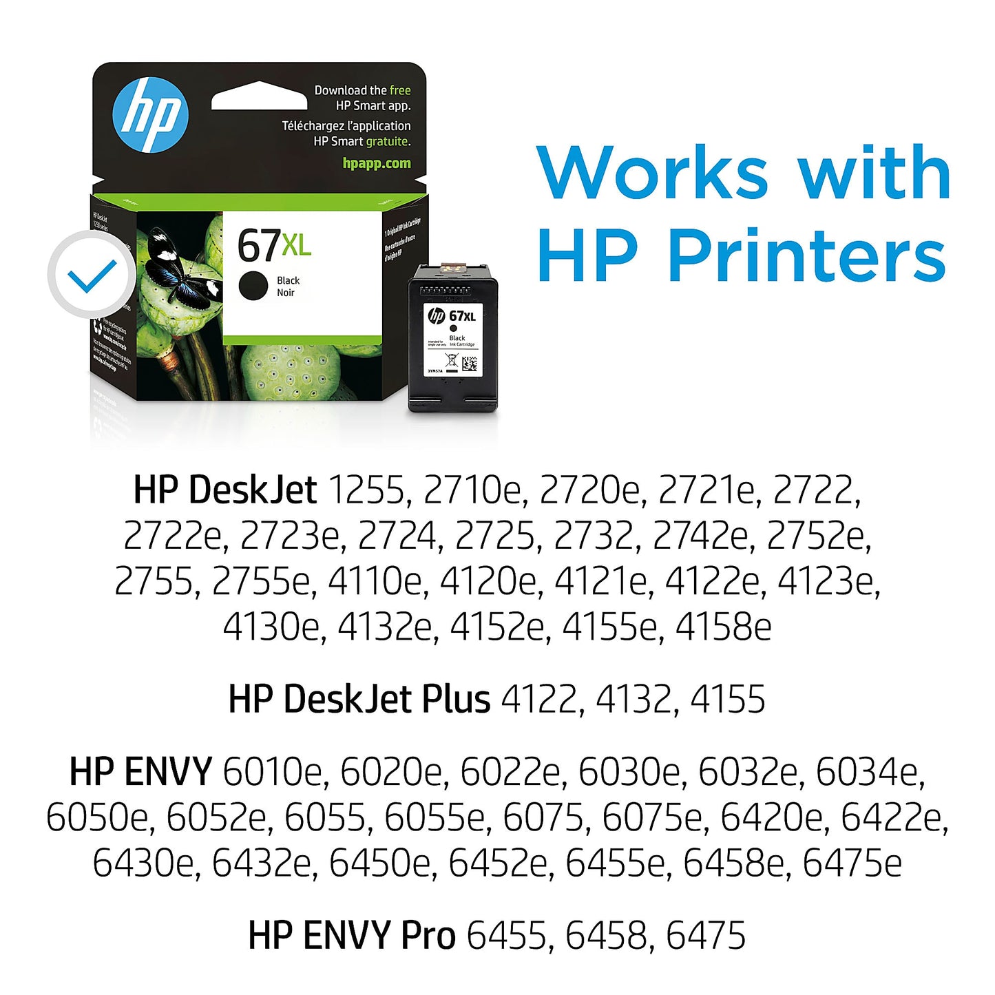 Genuine HP 3YM57AN High Yield Black Ink Cartridge (240 pages) Image 3