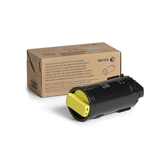 Genuine Xerox 106R03898 Yellow Toner Cartridge (6,000 pages)