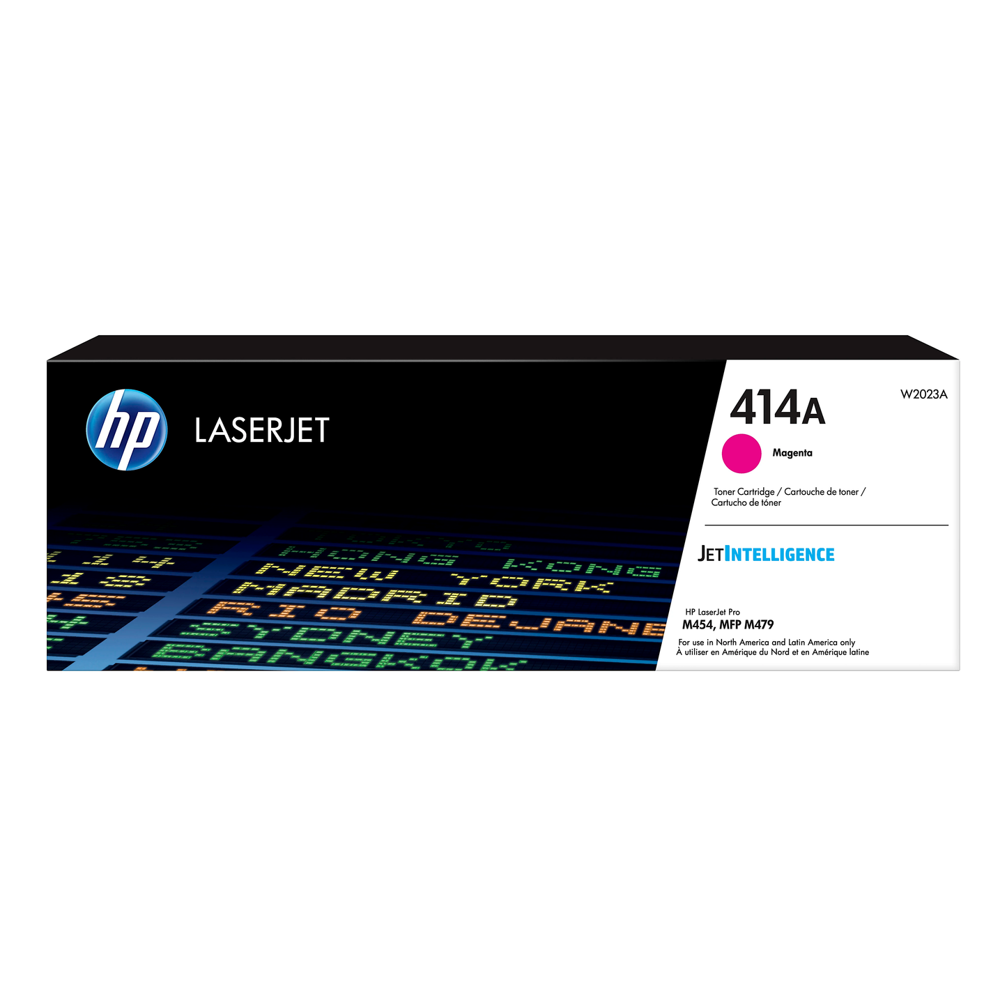 Genuine HP 414A Magenta Toner Cartridge, W2023A (2,100 pages) Image 1