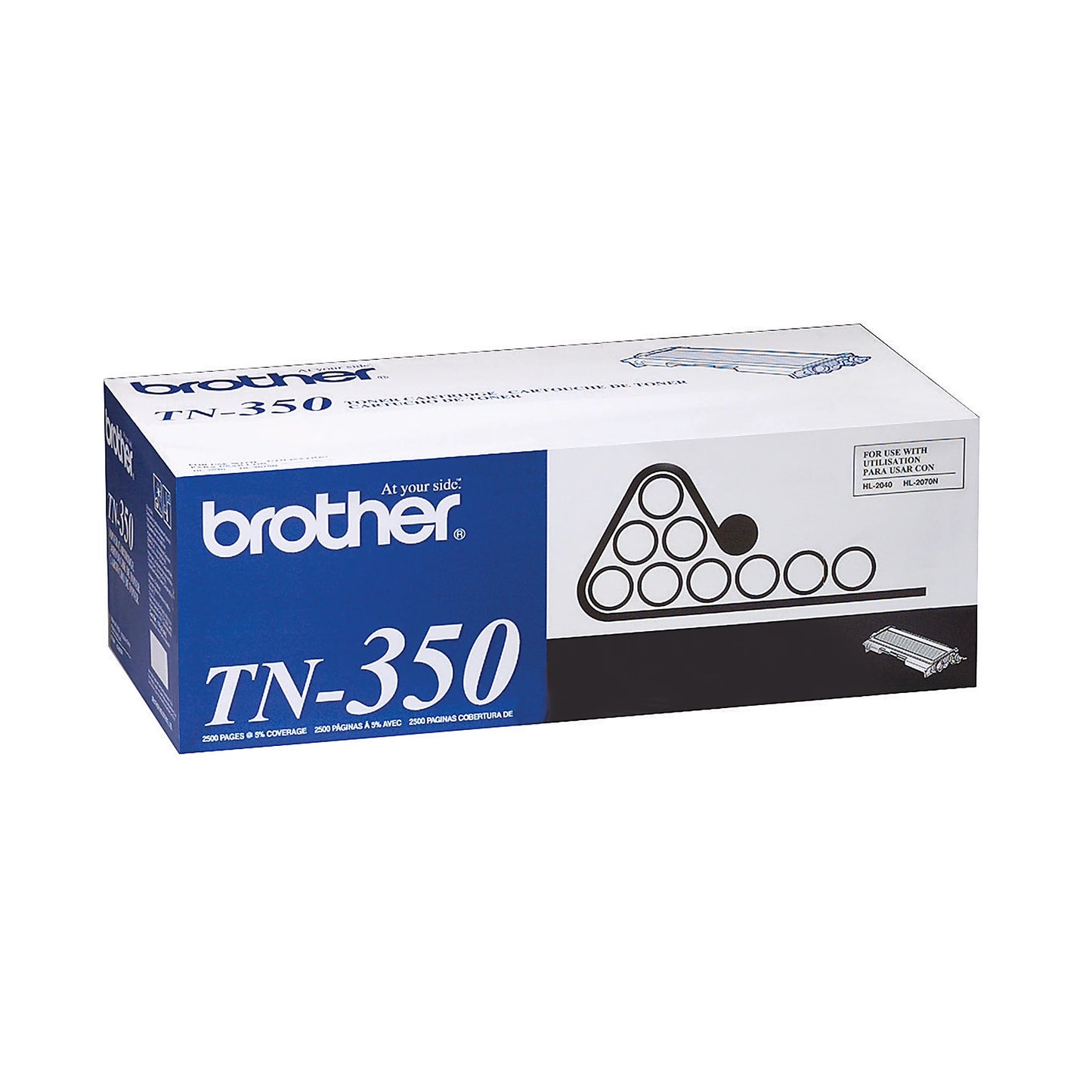 Genuine Brother TN350 Black Toner Cartridge (2,500 pages) Image 3