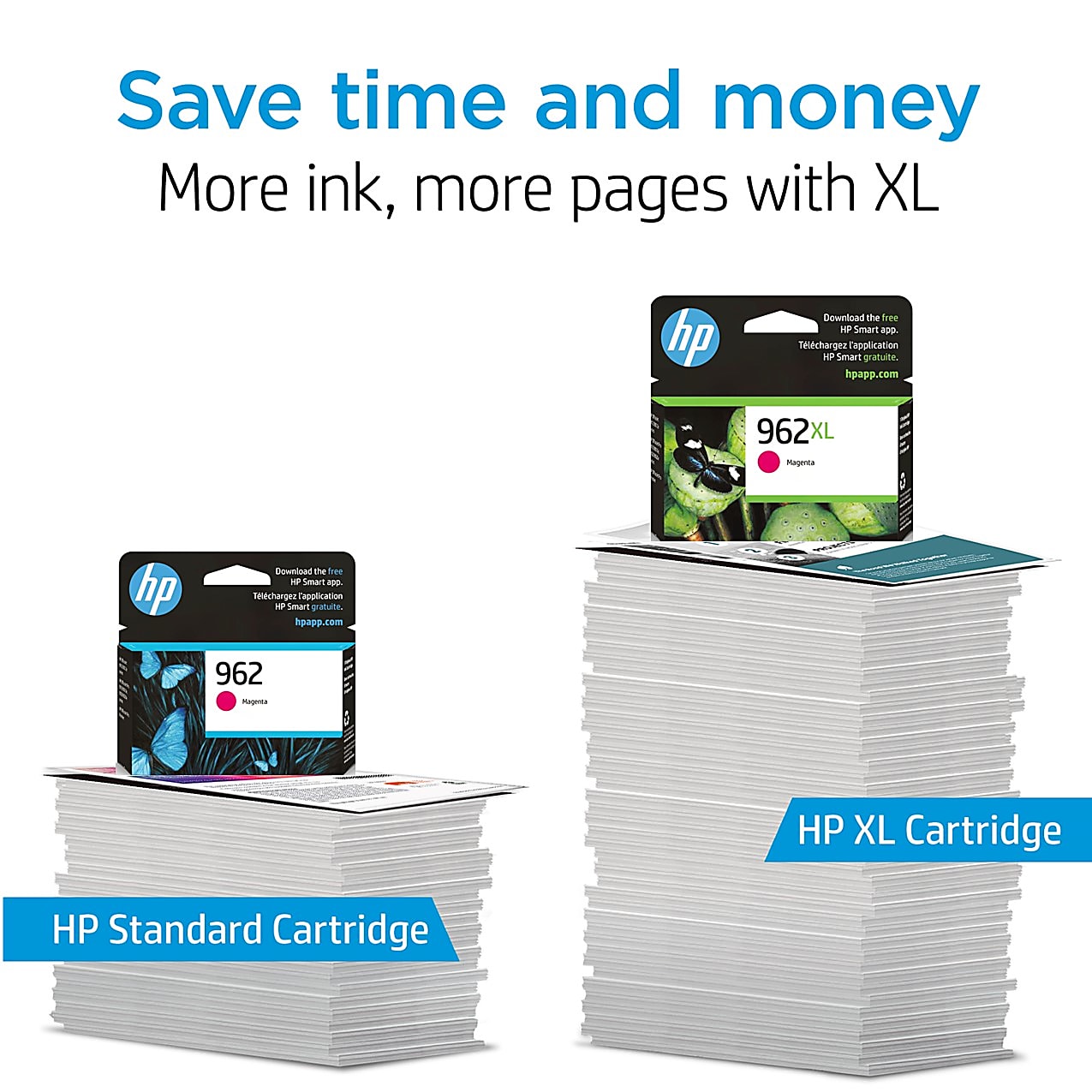 Genuine HP 3JA01AN High Yield Magenta Ink Cartridge (1,600 pages) Image 2