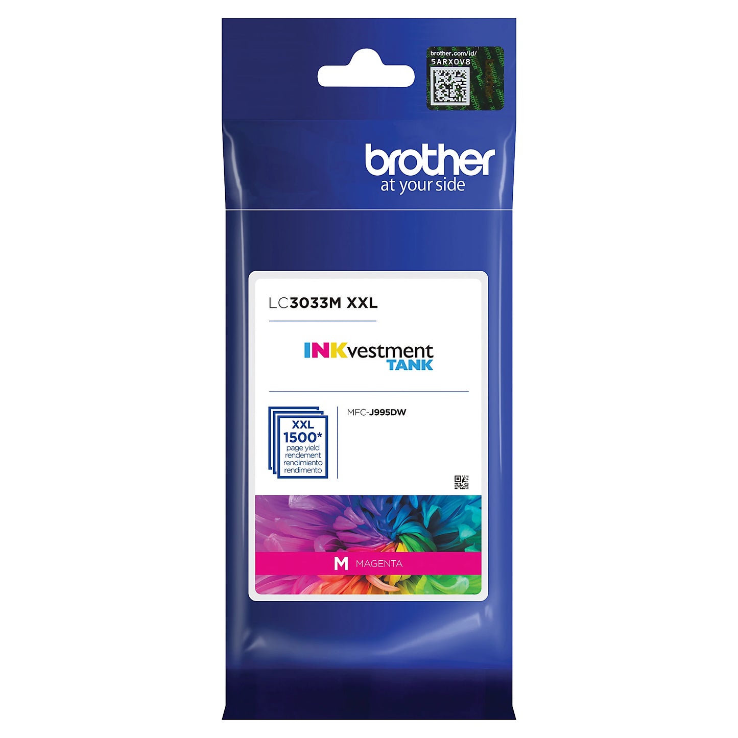 Genuine Brother LC3033M Magenta Ink Cartridge (1,500 pages)