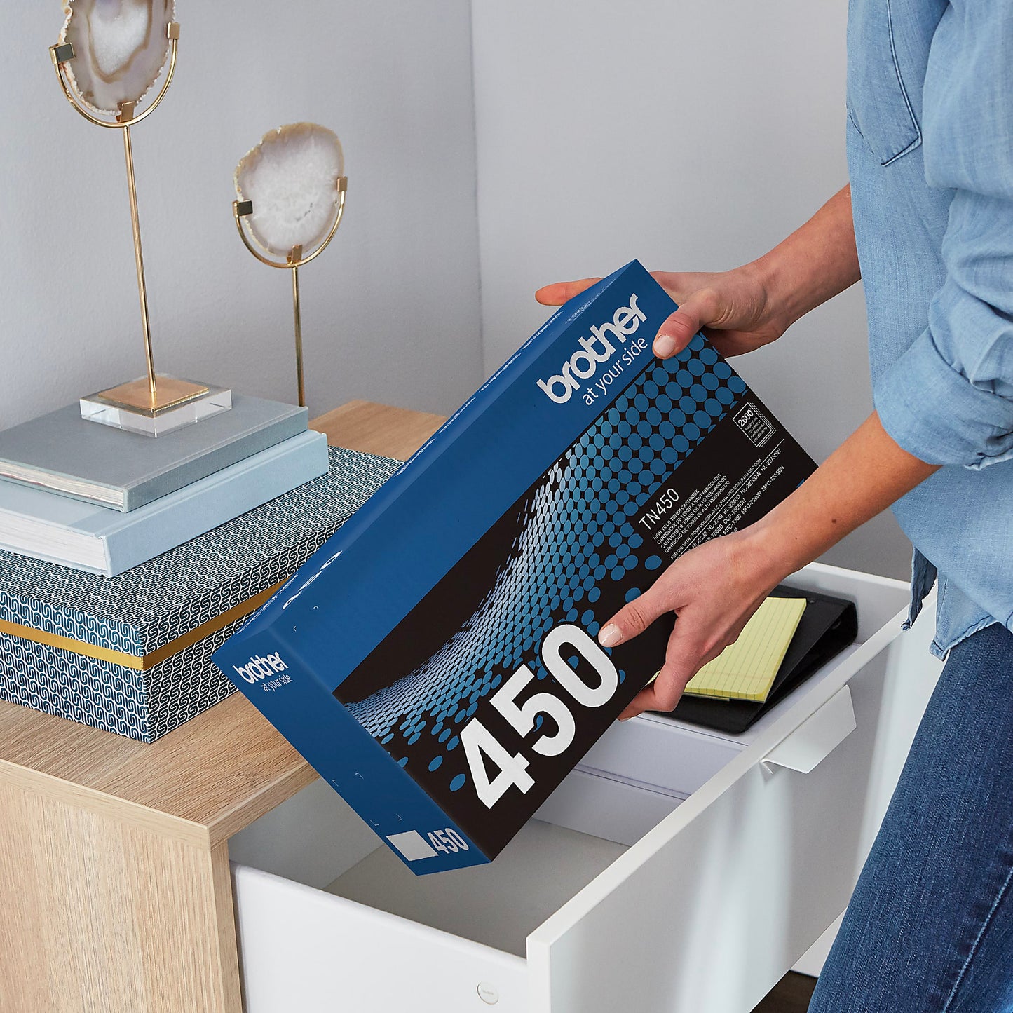 Genuine Brother TN450 High Yield Black Toner Cartridge (2,600 pages) Image 5