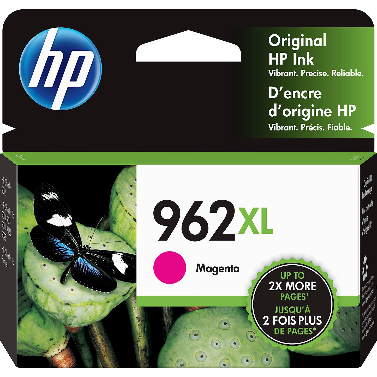 Genuine HP 3JA01AN High Yield Magenta Ink Cartridge (1,600 pages) Image 1