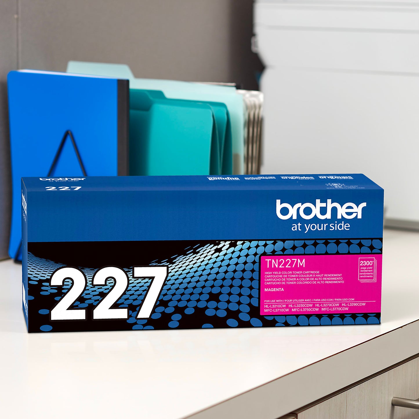 Genuine Brother TN227M High Yield Magenta Toner Cartridge (2,300 pages) Image 4
