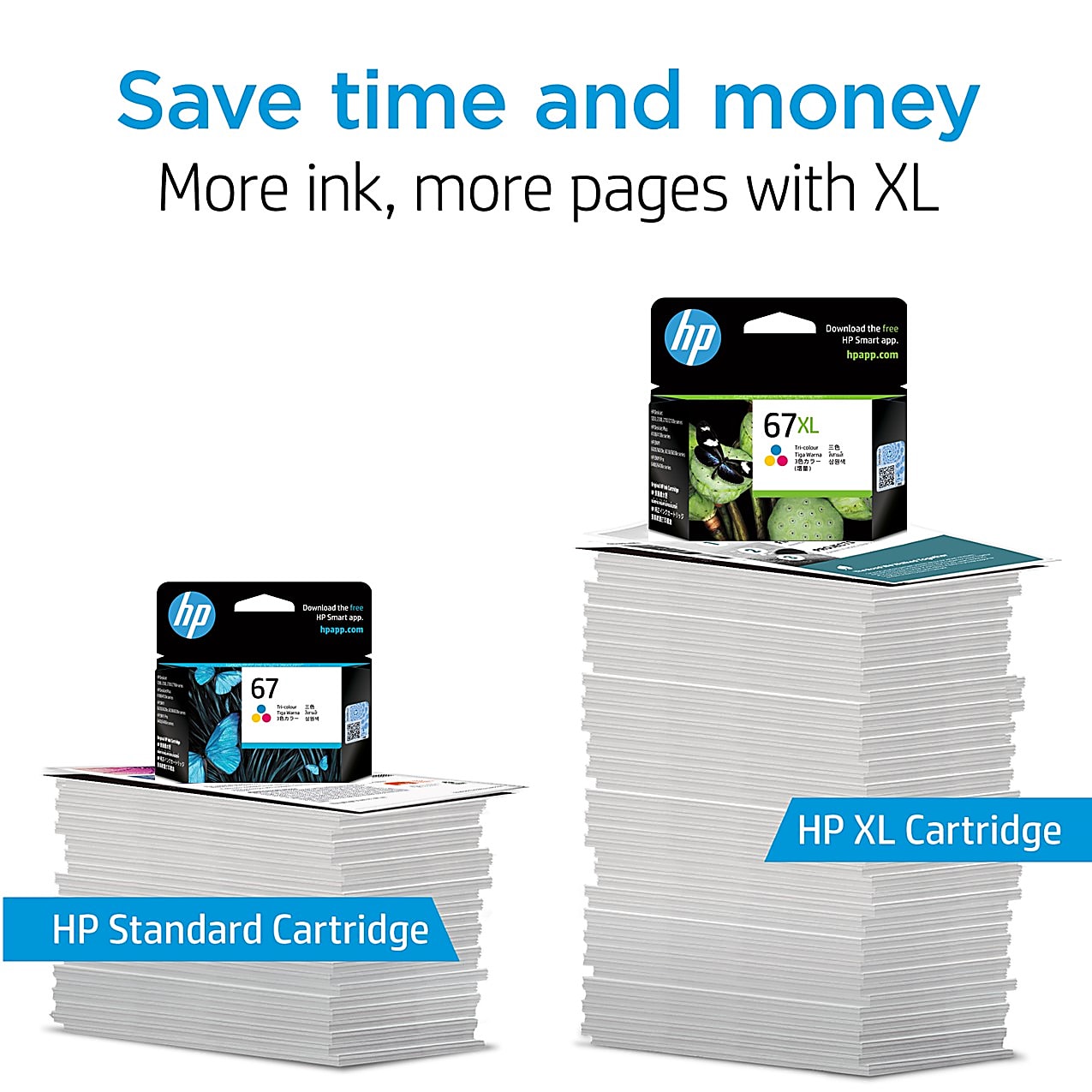 Genuine HP 3YM58AN High Yield Tri-Color Ink Cartridge (200 pages) Image 2