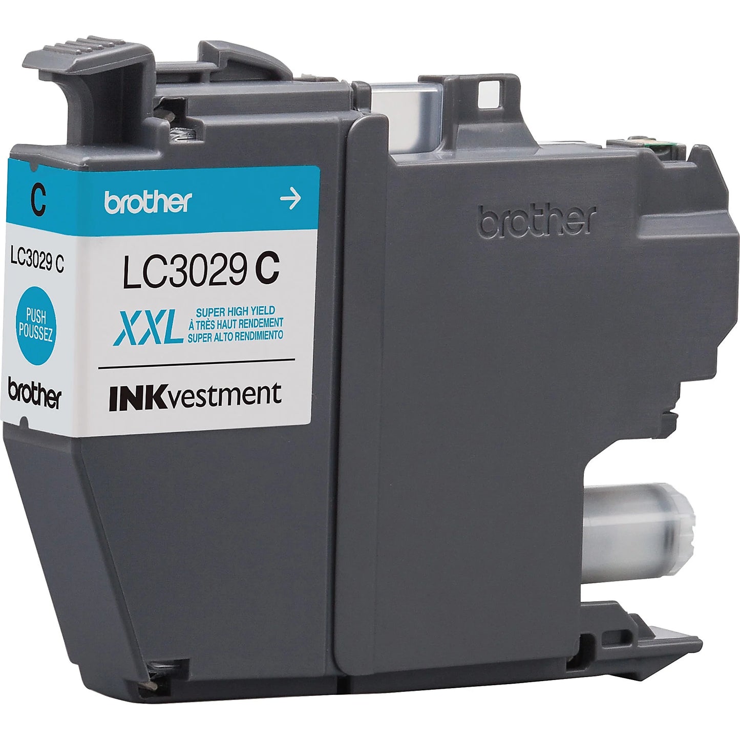 Genuine Brother LC3029C Cyan Ink Cartridge (1,500 pages) Image 2