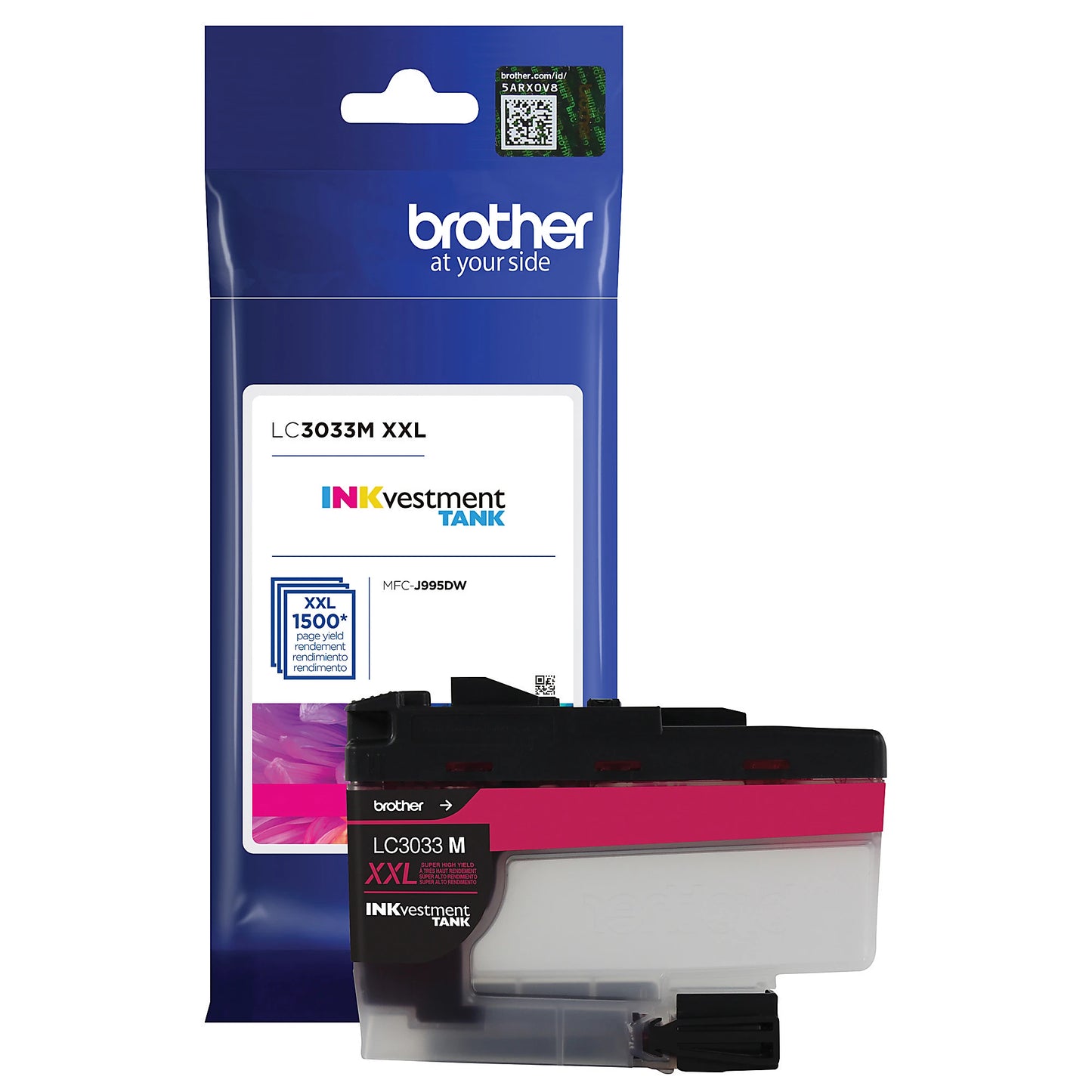 Genuine Brother LC3033M Magenta Ink Cartridge (1,500 pages) Image 2