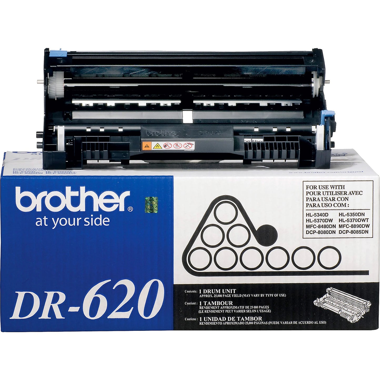 Genuine Brother DR620 Black Drum Unit (25,000 pages) Image 2
