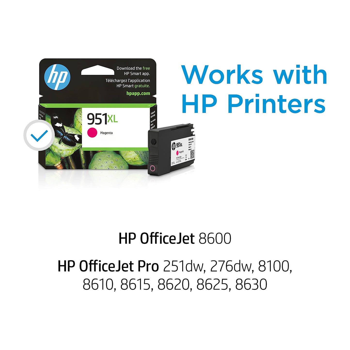 Genuine HP CN047AN High Yield Magenta Ink Cartridge (1,500 pages) Image 2