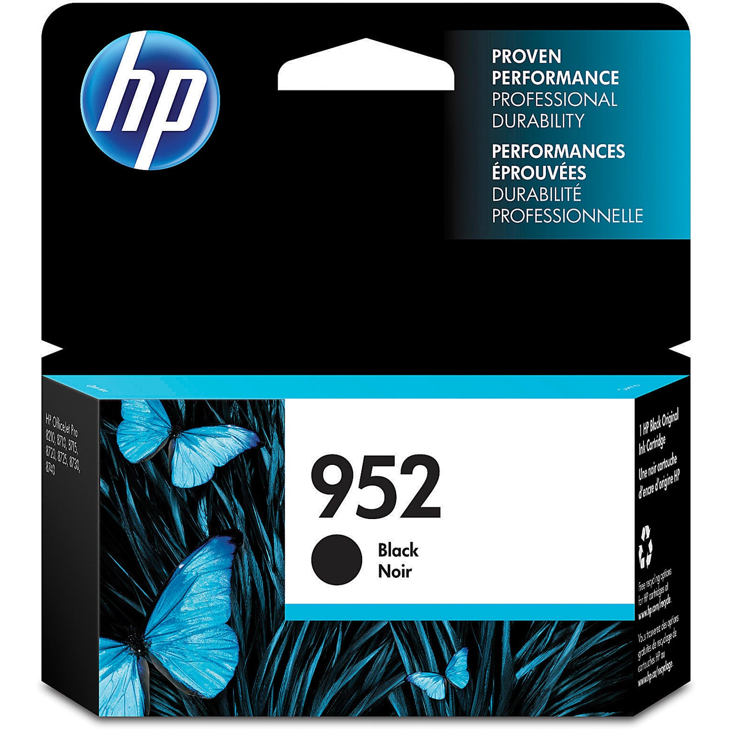 Genuine HP F6U15AN Black Ink Cartridge (1,000 pages) Image 1