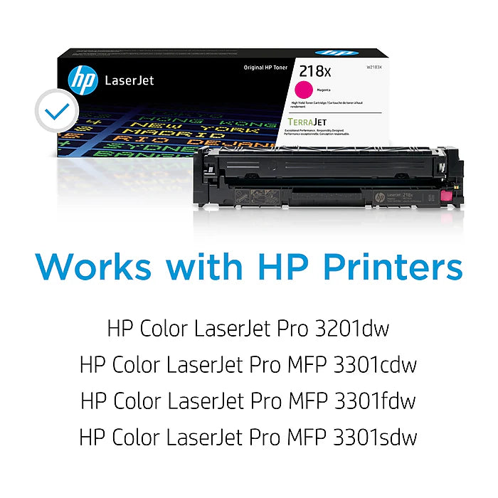 Genuine HP W2183X Magenta Toner Cartridge (2,500 pages) Image 2