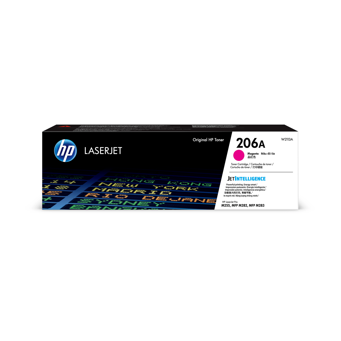 Genuine HP 206A Magenta Toner Cartridge, W2113A (1,250 pages) Image 1