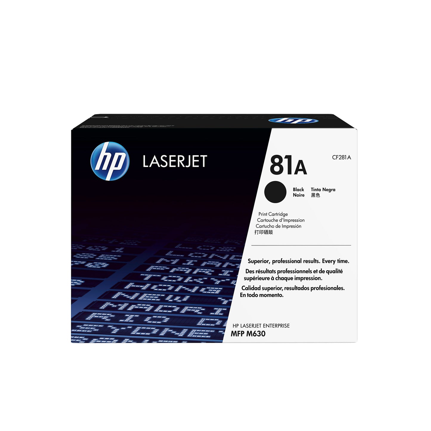 Genuine HP CF281A Black Toner Cartridge (10,500 pages) Image 1
