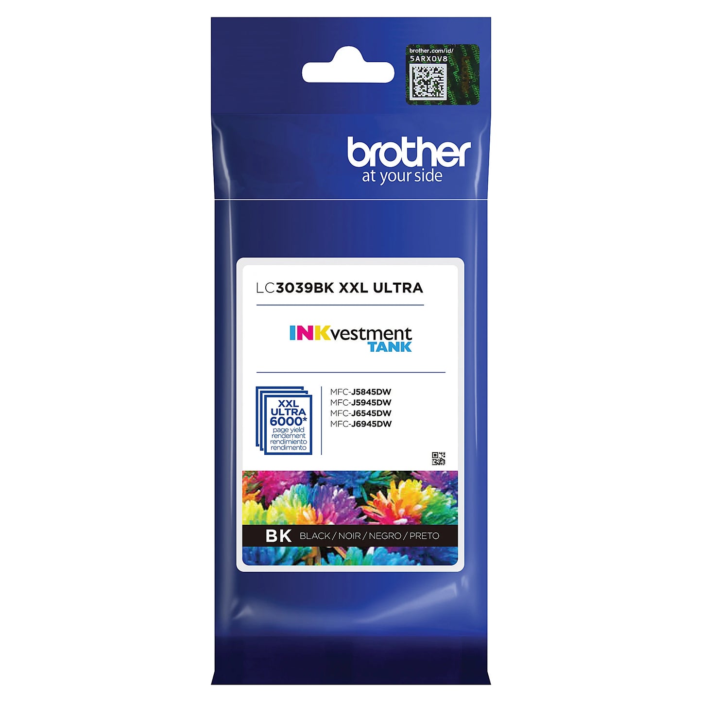 Genuine Brother LC3039BK Black Ink Cartridge (6,000 pages)